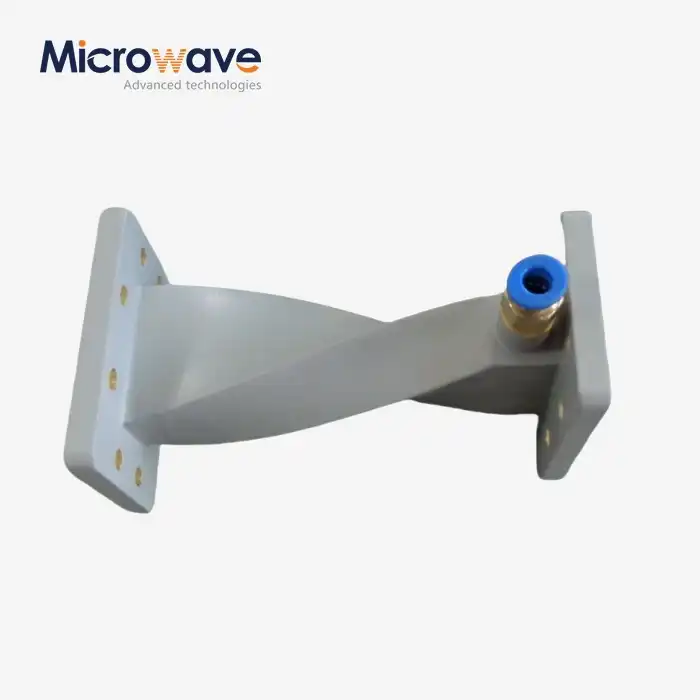 Inflatable twist waveguide